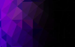 Light Purple vector triangle mosaic template.