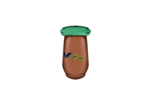 Tasse Flasche Kaffee vereist png