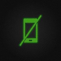 Phone, end call new technology vector icon. New mobile technology traffic light style vector illustration on white background