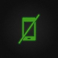 Phone, end call new technology vector icon. New mobile technology traffic light style vector illustration on white background