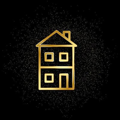 Gold House Vector Art, Icons, and Graphics for Free Download