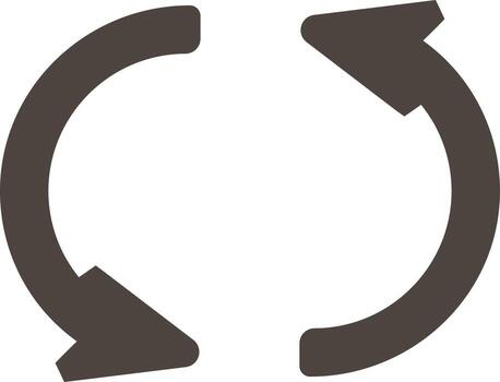 Loading, refresh vector icon. Simple element illustrationLoading, refresh vector icon. Material concept vector illustration. on white background