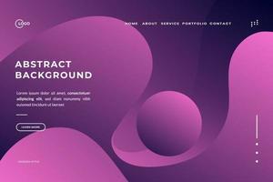 Dark Pink Violet dynamic 3D background with modern fluid shape concept and minimalist poster suitable for various design media, including banner, web, header, cover, billboard, flyer, and social media vector