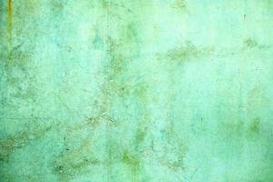 Old Green Concrete Wall Texture Background. photo