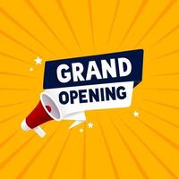 Grand opening detailed style icon design Vector Image