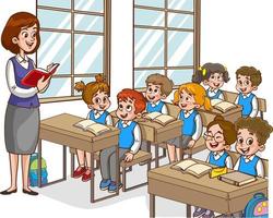 students classroom clipart