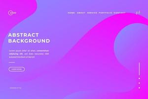 Pink Violet dynamic 3D background with modern fluid shape concept and minimalist poster suitable for various design media, including banner, web, header, cover, billboard, flyer, and social media vector