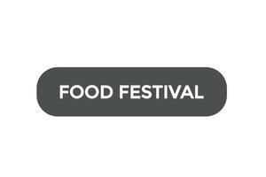 food festival vectors.sign label bubble speech food festival vector