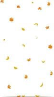 Autumn background. Falling leaves. Vector illustration. The frame of the leaves. Element for design business cards, invitations, gift cards, flyers and brochures