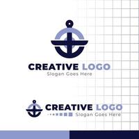 ancla creativo logo vector