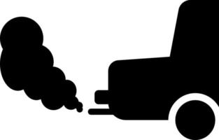 Car, harmful, pollution icon can be used for web, mobile and infographic. Vector icon on white background