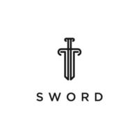 Sword logo design vector inspiration