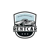 Used car vector design. Awesome used car logo. A used car logotype. Dealer car logo design.