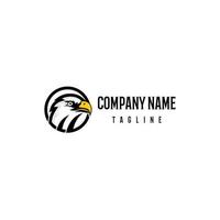 Bald eagle logo design template. Awesome a bald eagle logo. A bald eagle logotype. vector