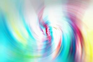 Blurred multicolored colorful background with flying stripes. Bright abstraction. photo