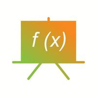 Beautiful Formula Vector Glyph icon