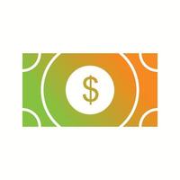 Beautiful Dollar Vector Glyph Icon