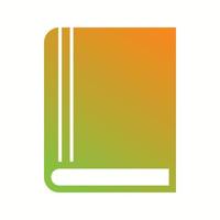 Beautiful Book Vector Glyph icon