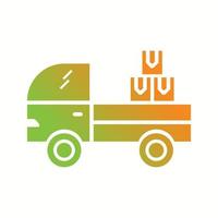 Beautiful Shipping Vector Glyph Icon