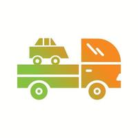 Beautiful Delivery Vector Glyph Icon