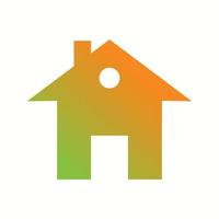 Beautiful House Vector Glyph icon