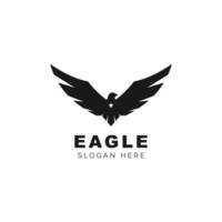 Eagle logo template vector