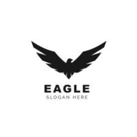 Eagle icon design template vector