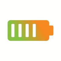 Beautiful Mobile Battery Glyph Vector Icon