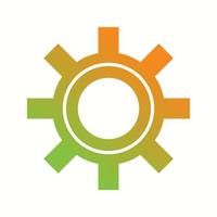 Beautiful Settings Glyph Vector Icon