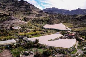 Scenic rural landscape photo