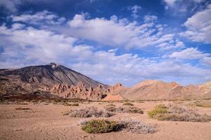 Scenic mountain landscape photo