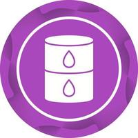 Oil Barrel Vector Icon