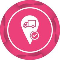 Valid Destination Vector Icon