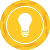 Electric Bulb Vector Icon