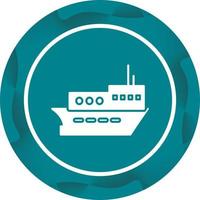 Delivery Ship Vector Icon