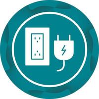 Plug and Socket Vector Icon