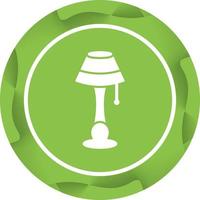 Lamp with stand Vector Icon