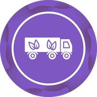 Eco friendly Truck Vector Icon