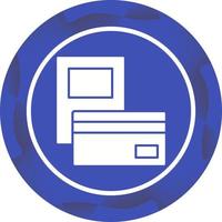 Pay via Card Vector Icon