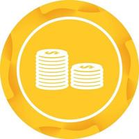 Stack of Coins Vector Icon