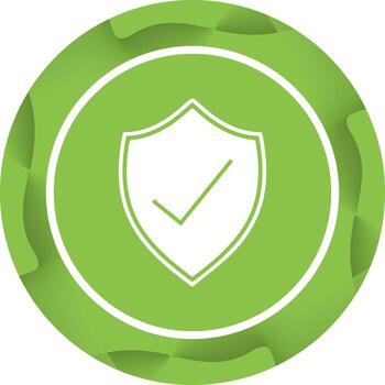 icono de vector protegido
