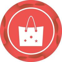 Bag with Tags Vector Icon