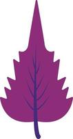 Abstract leaf. Vector design element. Leaf vector icon.