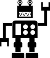 robot, icono, tecnología. elemento de minimalista icono para móvil concepto y web aplicaciones señales y símbolos colección icono para sitios web, web diseño, móvil aplicación en blanco antecedentes vector