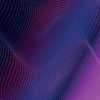 Abstract Gradient Halftone Background vector