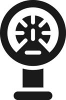 Mass production, meter icon - Vector. Simple element illustration from UI concept. Mass production, meter icon - Vector. Infographic concept vector illustration. on white background