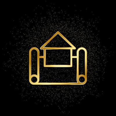 Gold House Vector Art, Icons, and Graphics for Free Download