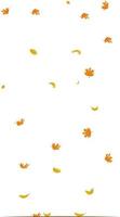 otoño antecedentes. que cae hojas. vector ilustración. el marco de el hojas. elemento para diseño negocio tarjetas, invitaciones, regalo tarjetas, volantes y folletos