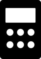 Mobile, phone vector icon. Simple element illustration from UI concept.  Mobile concept vector illustration. Mobile, phone vector icon on white background
