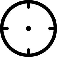 Spyhole, icon. Element of simple icon for websites, web design, mobile app, infographics. Thick line icon for website design and development, app development on white background vector